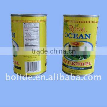 canned mackerel in natural oil 155g
