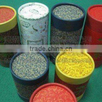 round tea packaging can/box with lid wholesale