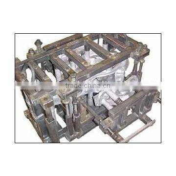 rotational toy mould and die carrier