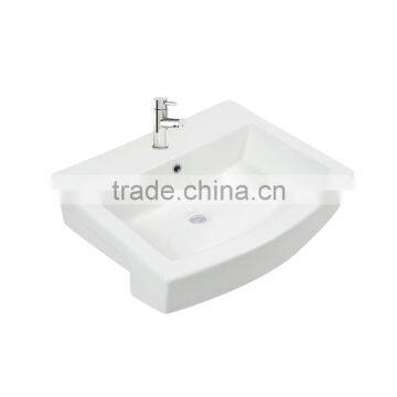 Hot selling Rectangular ceramic sink