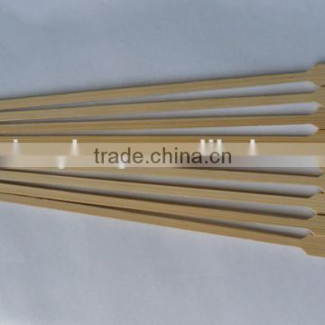 High quality material bamboo paddle racket skewer for wholesale