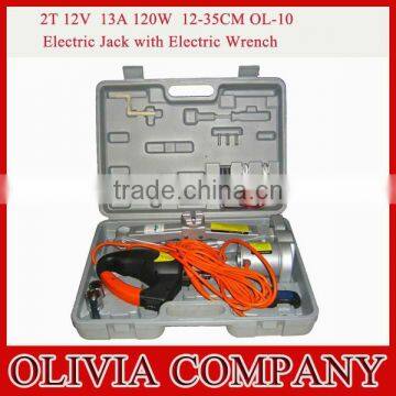 Electric Jack With Impact Wrench 2T Capacity 12-35cm