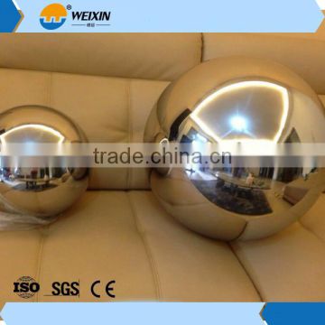 Large high quality 36" stainless hollow steel ball for decoration