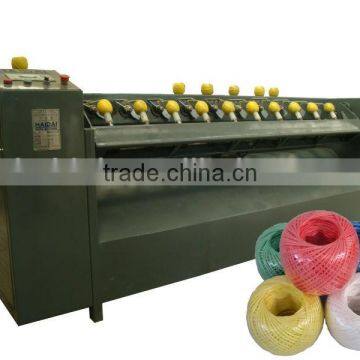 Semi-automatic pp wrapping twine winding machine