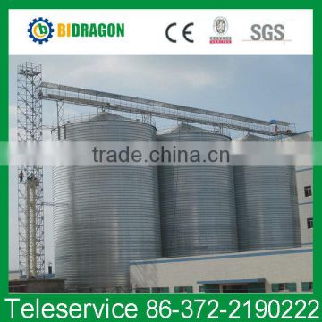 stainless silo used for feed storage