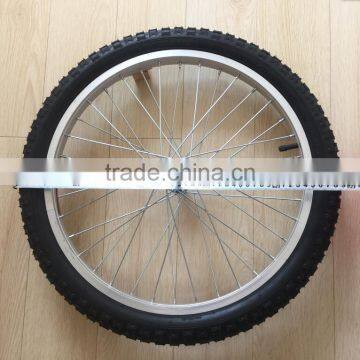 20x2.125 Cart Wheel (for Dog Cart, Rubbish Cart, Hospital Cart ) photo-4