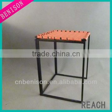 Furniture Metal Frame with Straw Surface for Home