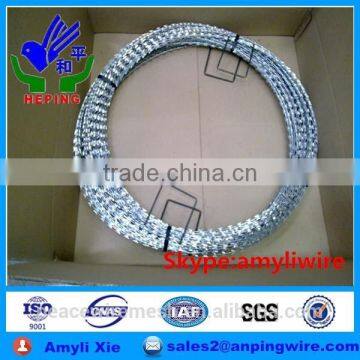 Galvanized Barbed Wire Mesh Type razor barbed wire