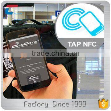 CR80 Credit Card Sized PVC RFID HF 13.56Mhz Luggage Tags photo-2