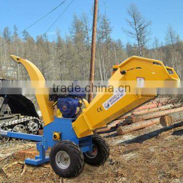 High Efficient 15HP Gasoline Mini Wood Chipper Machine photo-5