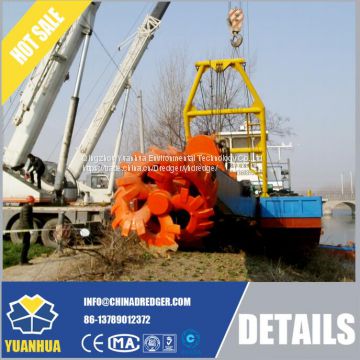 24 inch hydraulic cutter suction dredger sale/river digging sand dredger