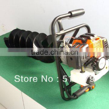 Two Men Operation Post Hole Borer DZ-52 photo-2