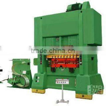 Pneumatic press punch feeder machine