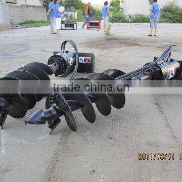 skid steer loader mini attachment drilling auger for sale