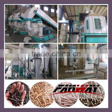 high quality wood pellet machine plant