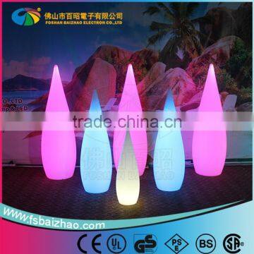 2016 wedding decoration LED light plastic wedding pillar,wedding walk way stand