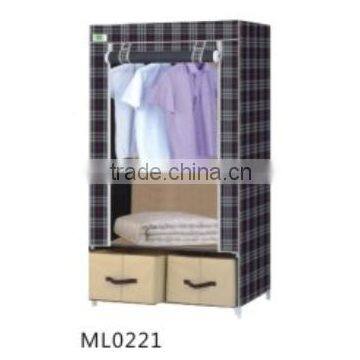 Non-woven closet wardrobe