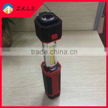 Scalable Slide Magnetic LED and COB Work Flash Light