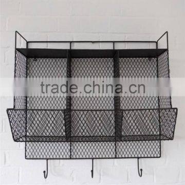 Bathroom/Kitchen Metal Wire Wall Rack Shelving Display Shelf photo-3