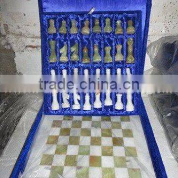 WHOLESALE 2017 NEW PRICE High Quality ONYX CHESS BOARDS WITH FIGURES photo-2