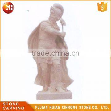 Chinese Masterhood Marble Old Man Statue For Garden