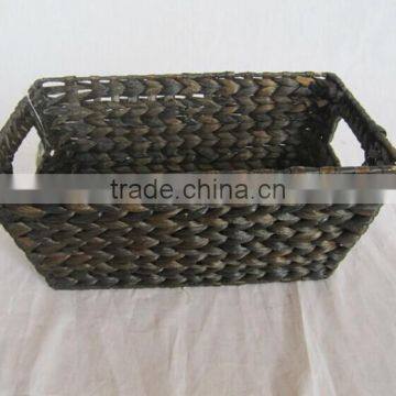 black water hyacinth basket seagrass baeket sea grass basket