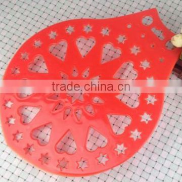 Store More Popular Design Plastic Cake Stencil to Decorate Cake