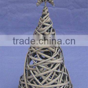 cheap willow Christmas tree dec