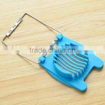 China Cheap Stock Manual Plastic Egg Slicer Egg Tools Mushroom Slicer photo-3