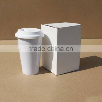 Custom Ceramic Coffee Mug With Silicone Lid photo-5