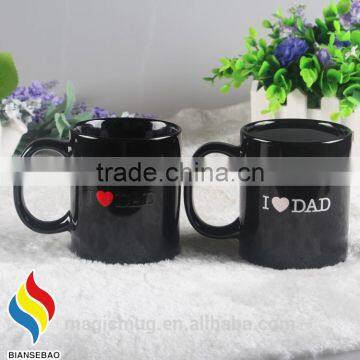 Customized Logo Ceramic Color Changing Coffee Mugs photo-3