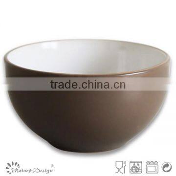 New Products Wholesale Two Tone Ceramics Cereal Bowl photo-3