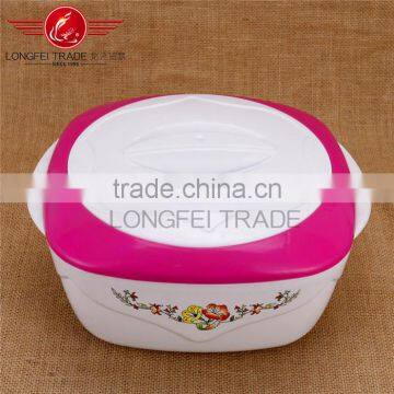 Household 3pcs Plastic Casing /stainless Steel Heat Preservation Lunch Box/ Food Warmer photo-3