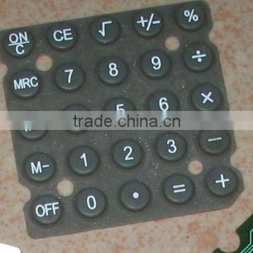 custom silicone rubber keypad for remote