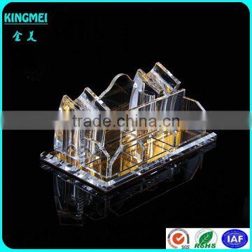 High Quality Clear Acrylic Microphone Display Holder & Stand in KTV or Studio