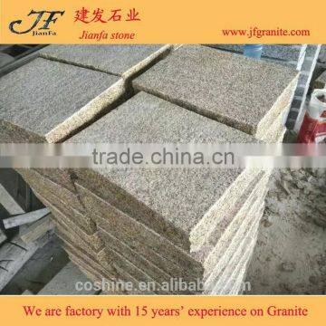 split patio driveway cheap Yellow granite paving stone