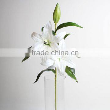 Best Quality Artificial Lily Flowers Decorative Lily Flowers for Decoration photo-2