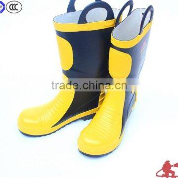 Cow Leather Fire Rescue Boots With CE Certificate photo-3