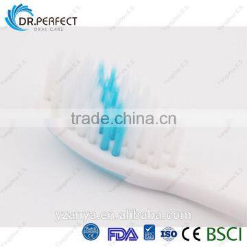 Long Rubber Handle Teeth Whitening Soft Nylon Bristle Adult Toothbrush photo-6