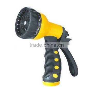 6" 8-pattern Plastic Hose Nozzle