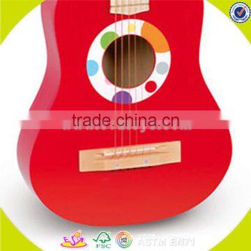 Wholesale Kids Wooden Guitar Toy High Quality Baby Wooden Guitar Toy Cheap Children Wooden Guitar Toy W07H037 photo-6