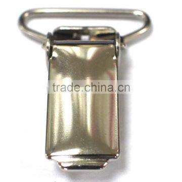 High Quality Stamping Steel Metal Suspender Clip With Plastic Teeth Inside for Garment, Cloth Clip photo-6