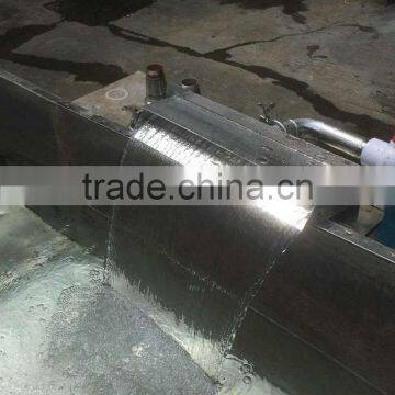 Factory Wholesale Pool Water Curtain and Spa Stainless Steel Waterfall
