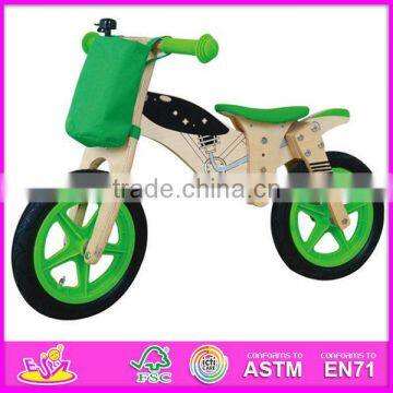 Hot Sale High Quality Wooden Bike,popular Wooden Balance Bike,new Fashion Kids Bike W16C076-17 photo-5