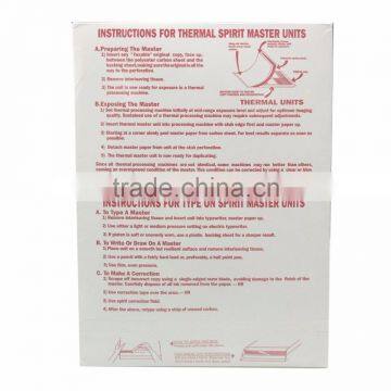 100 Sheets Tattoo Carbon Thermal Stencil Transfer Paper 8.5x11 Master Units photo-6