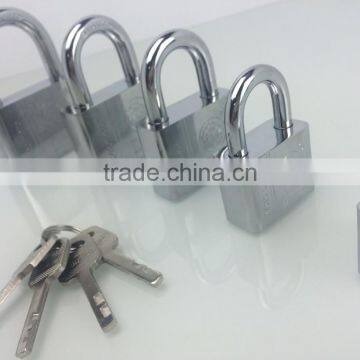 Berrylion tools polished 70mm tri-circle padlock with keys