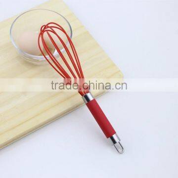Red Silicone 5 Wire Loops Egg Beater photo-5