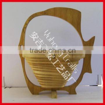 New Product for 2015 Bamboo Collapsible Folding Basket photo-2