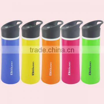 320ml Colorful Students Plastic Drinking Bottle With Handle