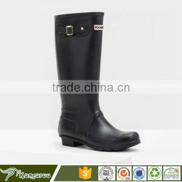 Manufacturer Winter Safety Men Rubber Rain Boots With Zipper Korea Custom Printing photo-4
